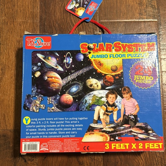 Solar system jumbo floor puzzle NEW - Picture 2 of 3